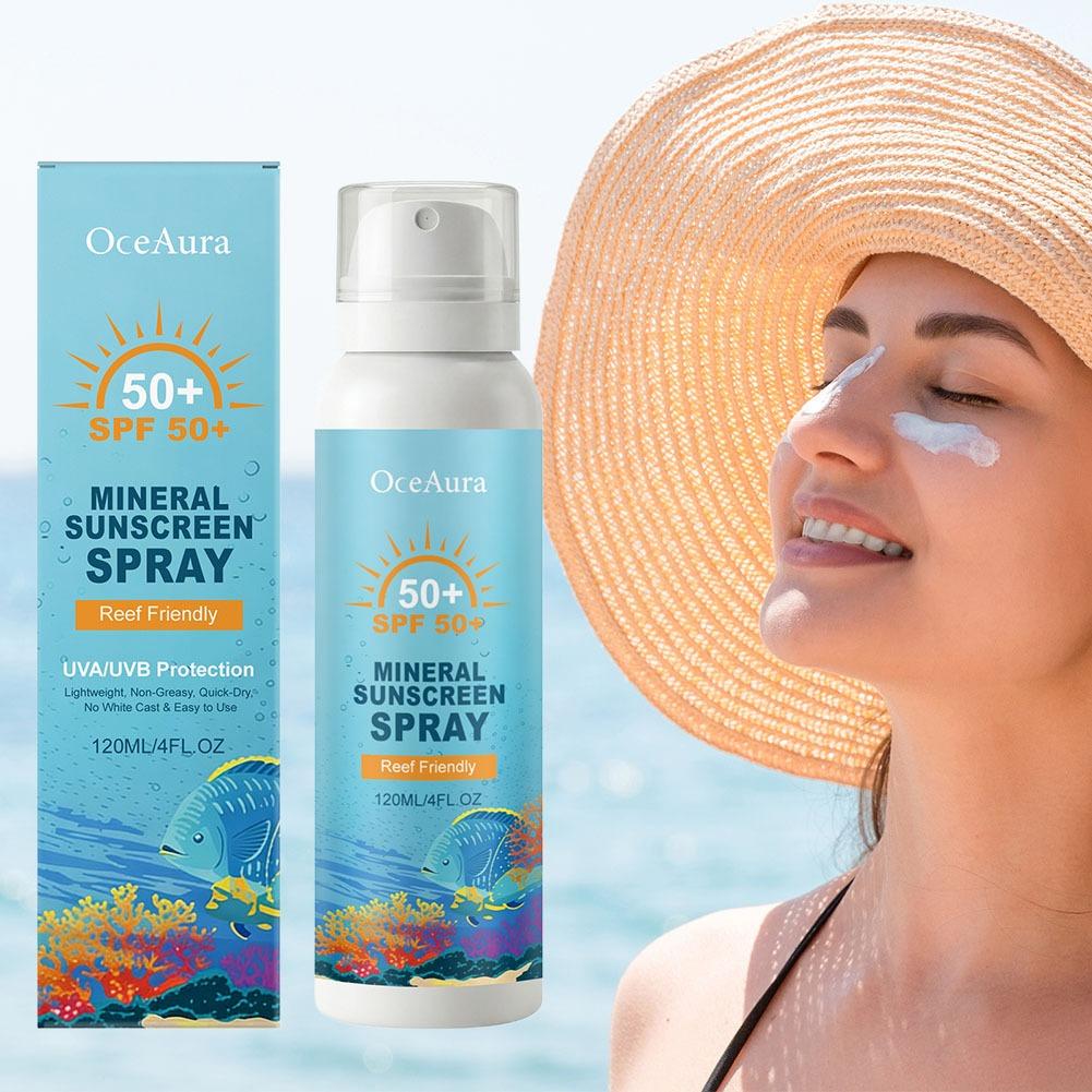 Face Mist Mineral - Премиальный минеральный солнцезащитный спрей SPF50+ для