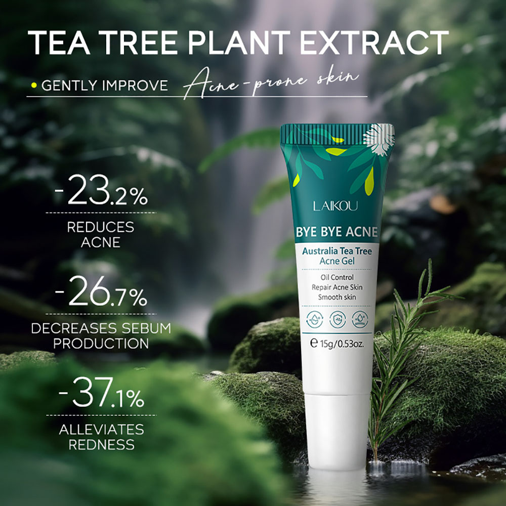 Гель от прыщей LAIKOU с маслом – обзор и цена Tea Tree Spot Treatment